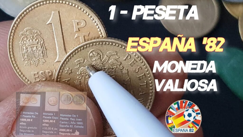 1 peseta 1980 españa 82 estrella 80