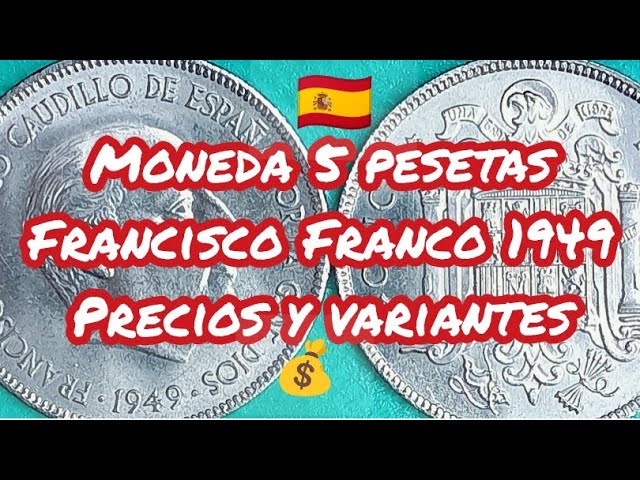 vendo moneda de 5 pesetas de 1949