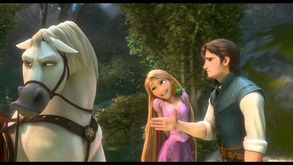 cómo se llama el novio de rapunzel